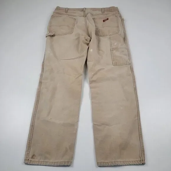 Vintage‎ Y2k Dickies Distressed Workwear Pants Sun Fade Fits 34x29 Tagged 38x30 - Picture 5 of 13